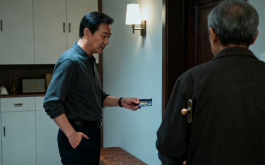 我爸的好兄弟常年住我家，每次都把我爸灌醉，还让我妈给他剥橘子，直到那年中秋我喝醉了才知道真相