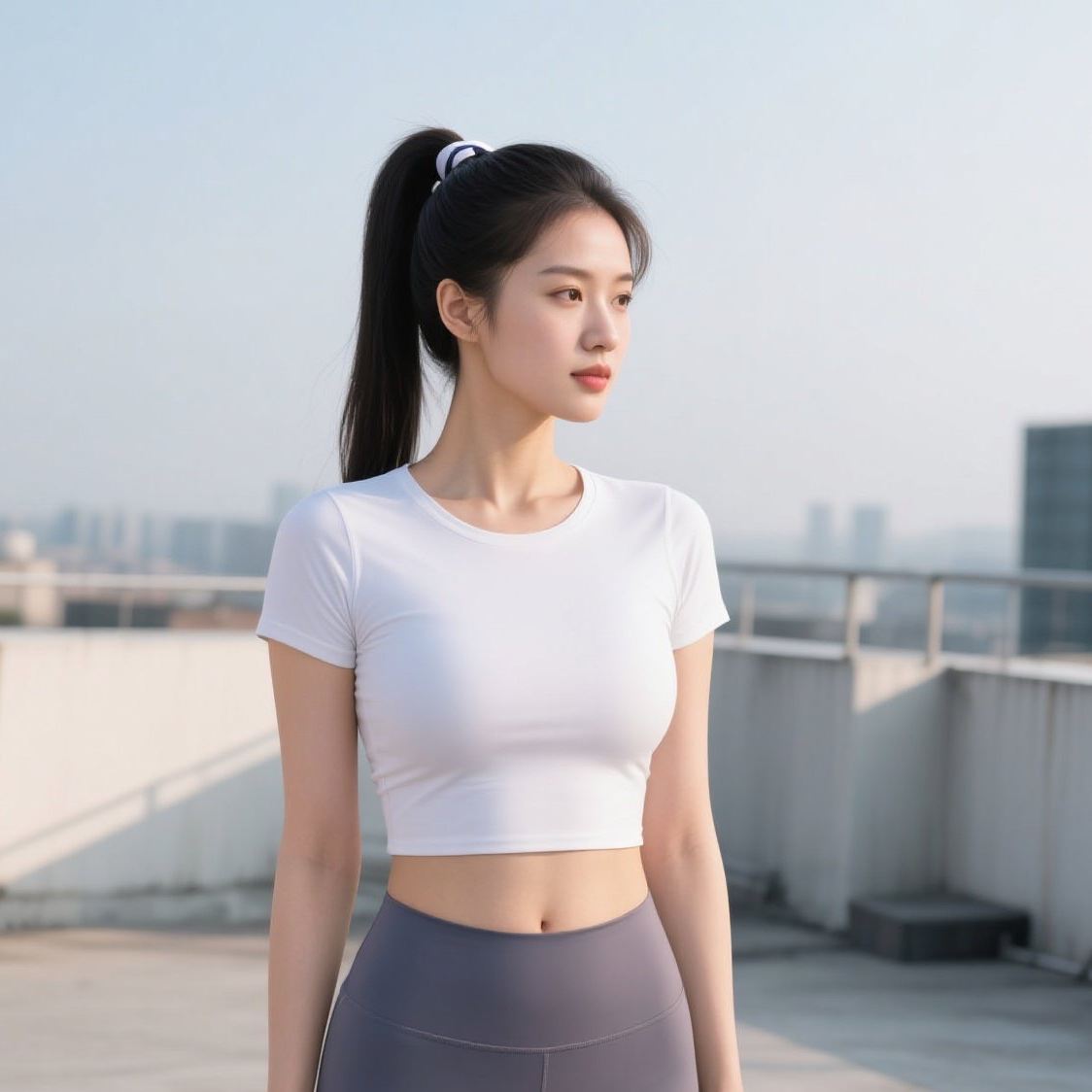 性感女神瑜伽时刻 完美身材让万物都黯然失色