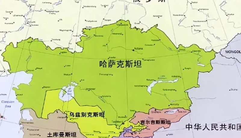 哈萨克斯坦真的太幸运了，沙俄当年从咱们大清朝抢走的好土地，几乎都落在了它的手里。