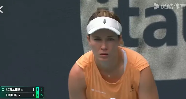 北京时间 3 月 25 日凌晨，WTA1000 迈阿密站女单八分之一决赛的一场焦