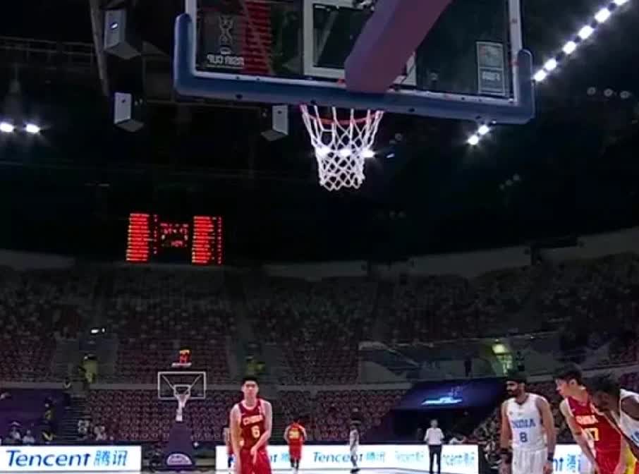 亚洲杯！！！中国男篮100-69大胜印度男篮！！！
赵嘉义：18分钟，11中6