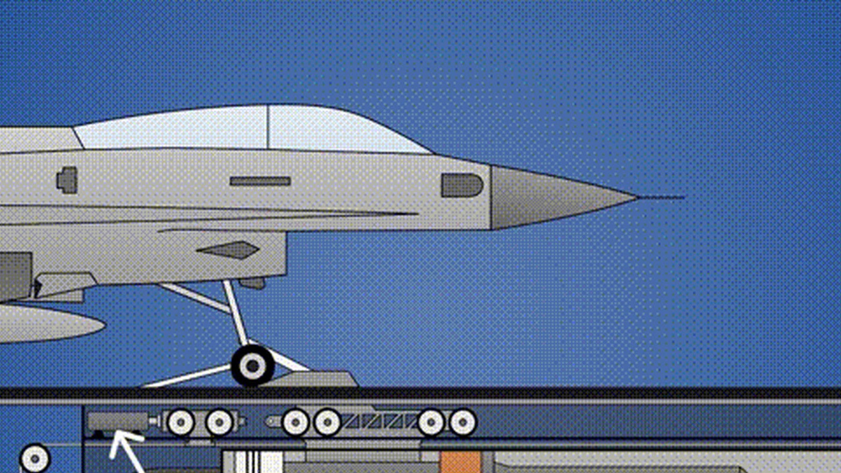 中国福建舰装备的双波段相控阵雷达，电磁弹射歼-35演练亮肌肉！