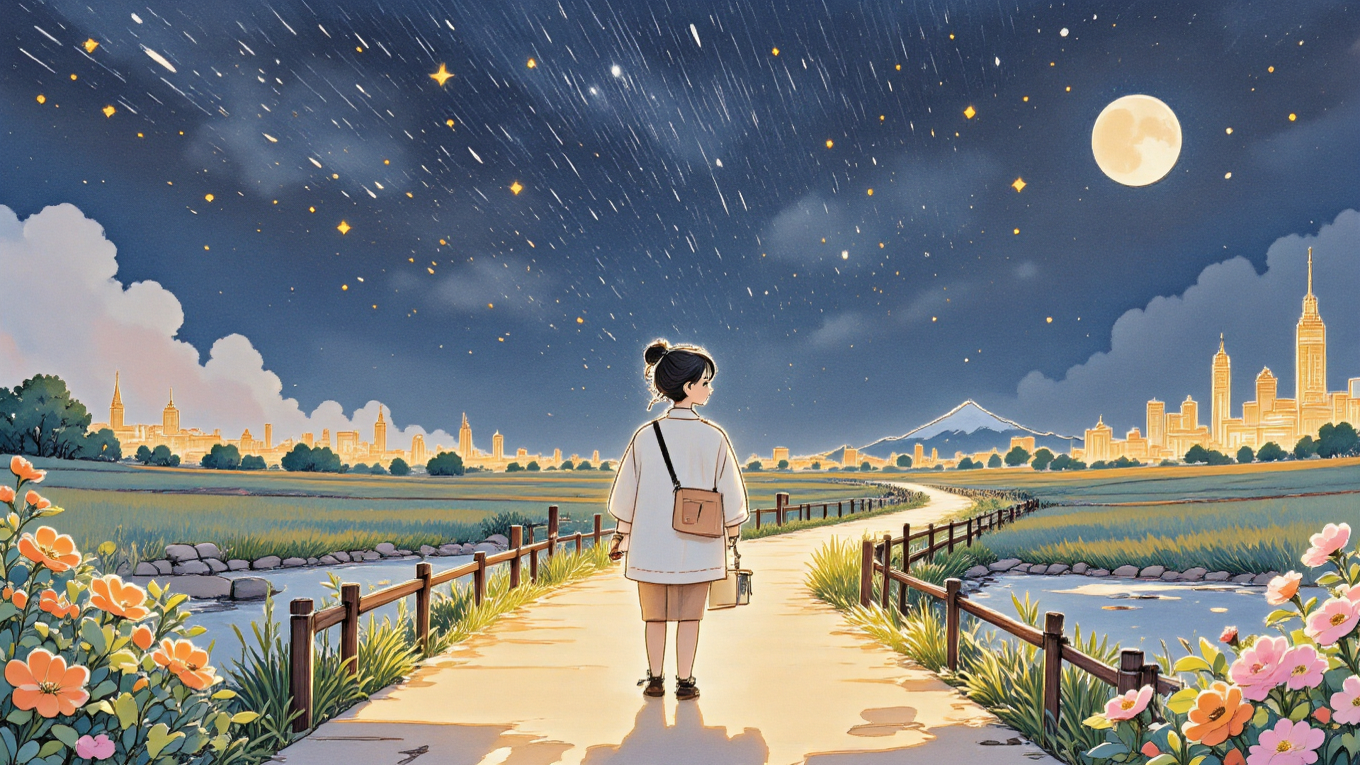 《雨把城市调成静音模式，我把心事开成外放》