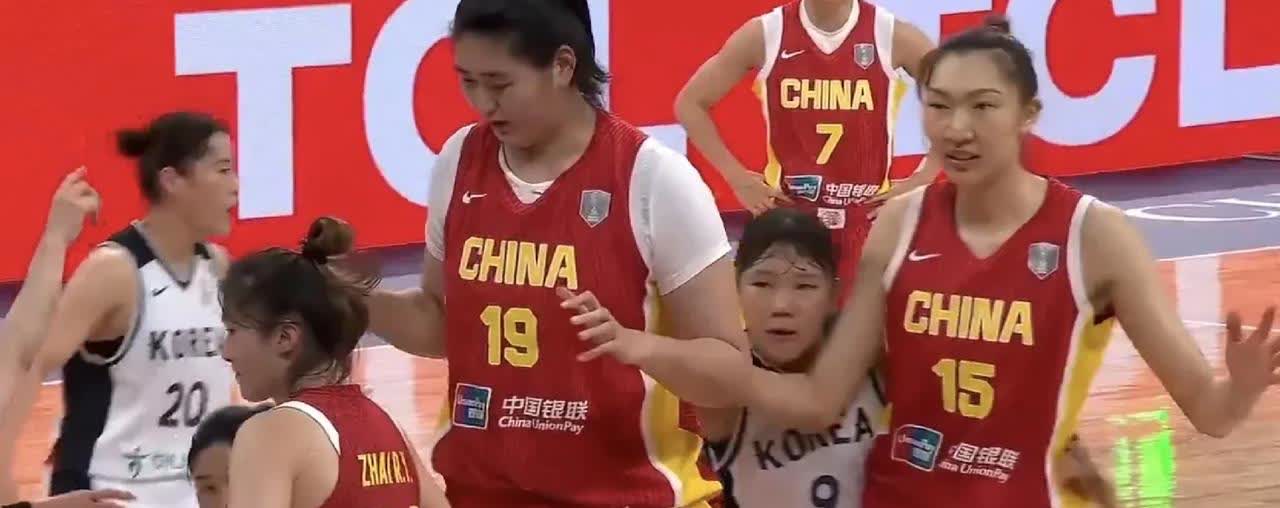 中国女篮今天怎么打怎么有，昨天干嘛去了？

      今天中国女篮和韩国女