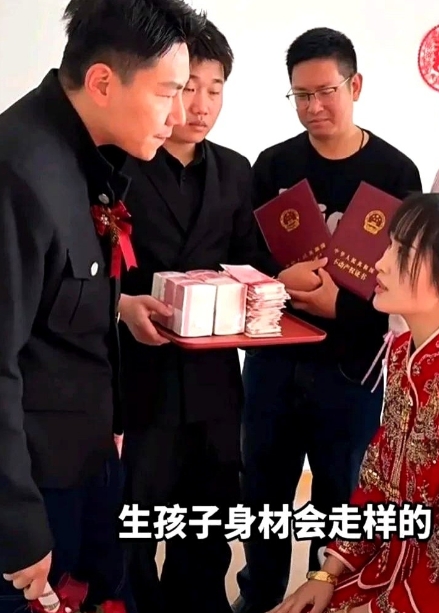 男子带着五十万彩礼两套房求娶女子，满心期待她能为自己生个孩子。

女子却以身材走