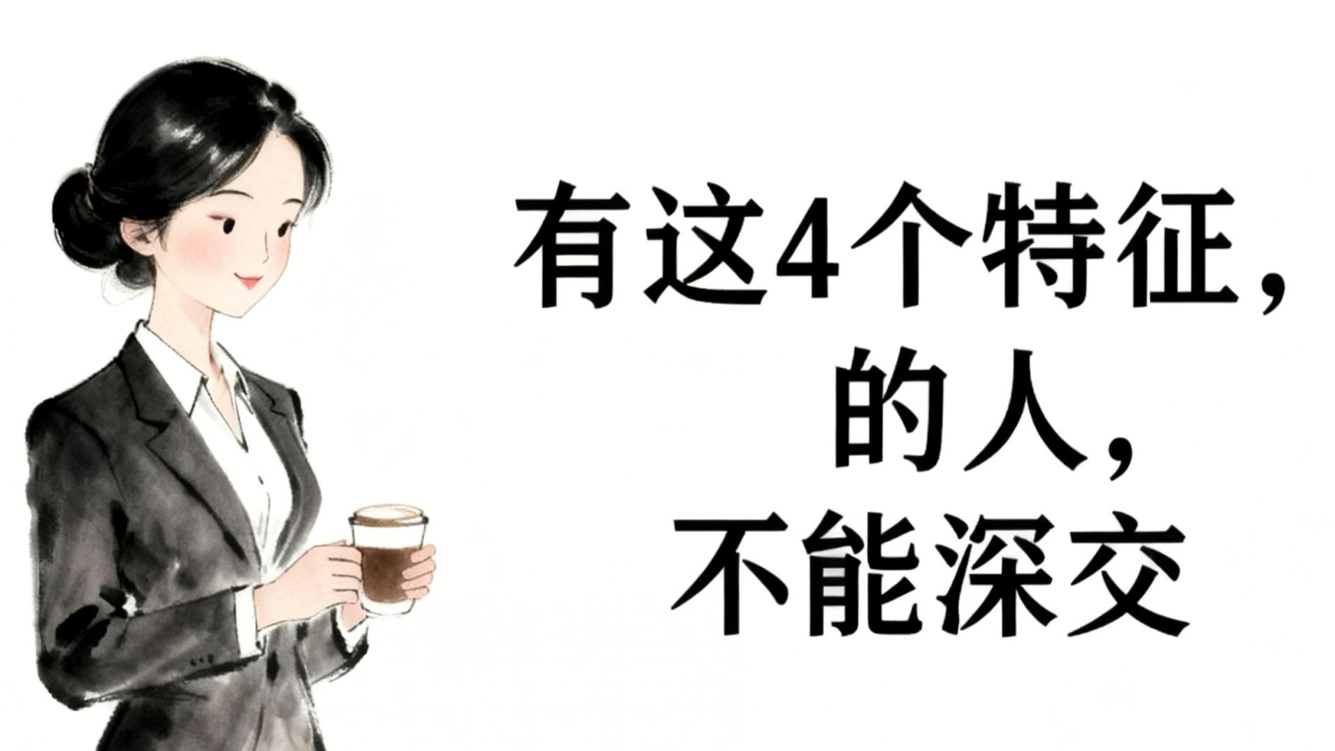 有这四个特征的人，不能深交，别不信！