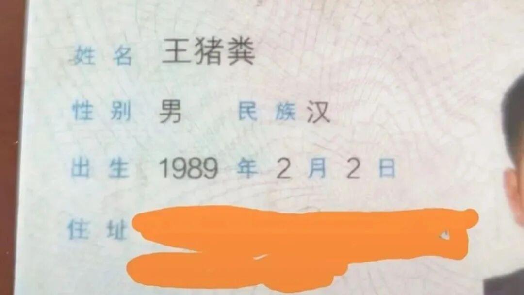 身份证上那些让人发愣又发笑的名字，哈哈别太离谱了