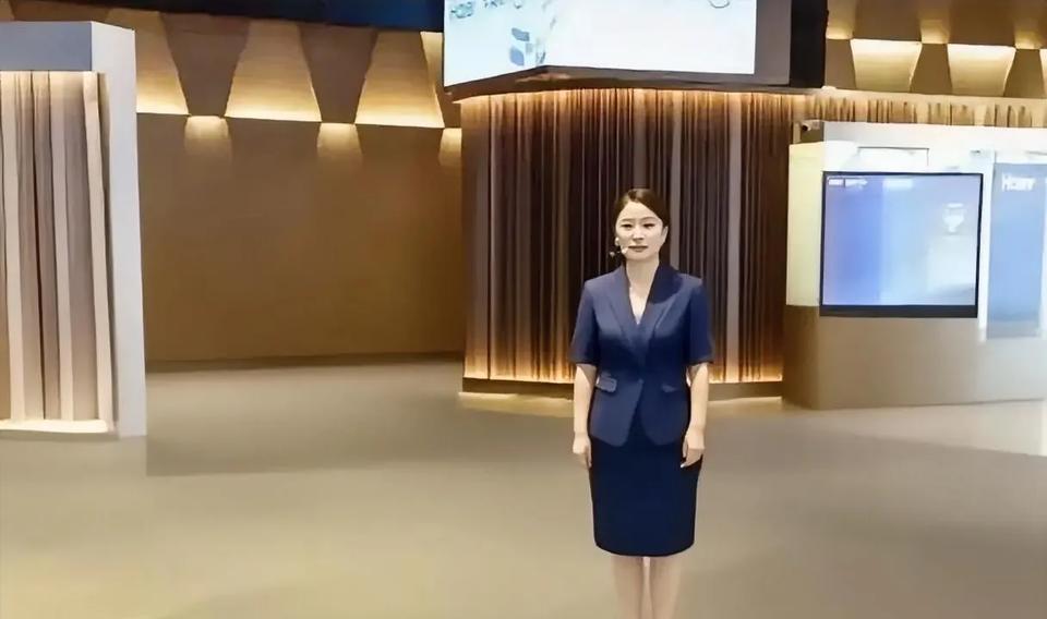 海尔集团市场部员工气质真好。