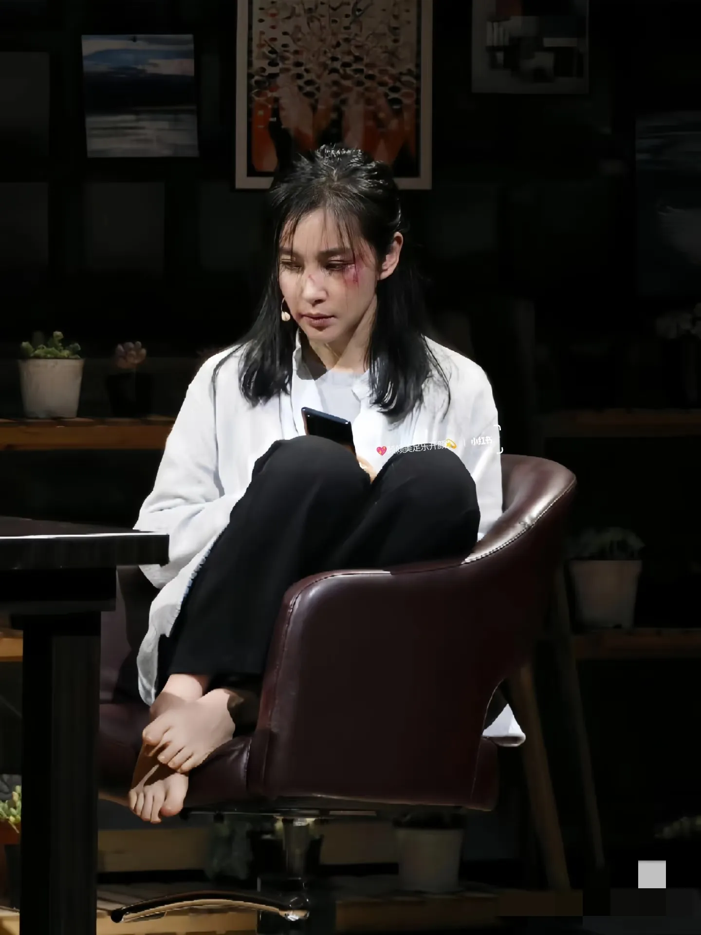 李冰冰～演技没得说，脚丫也美
