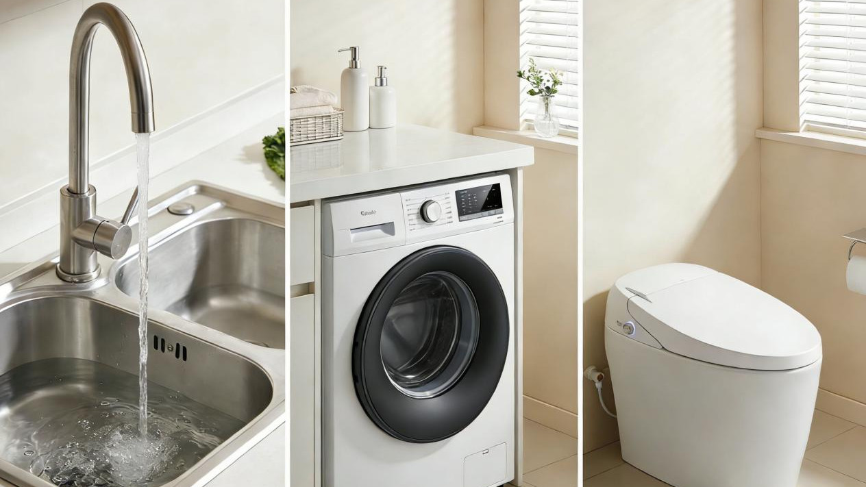 全屋无菌水：零废水排放，呵护健康与地球