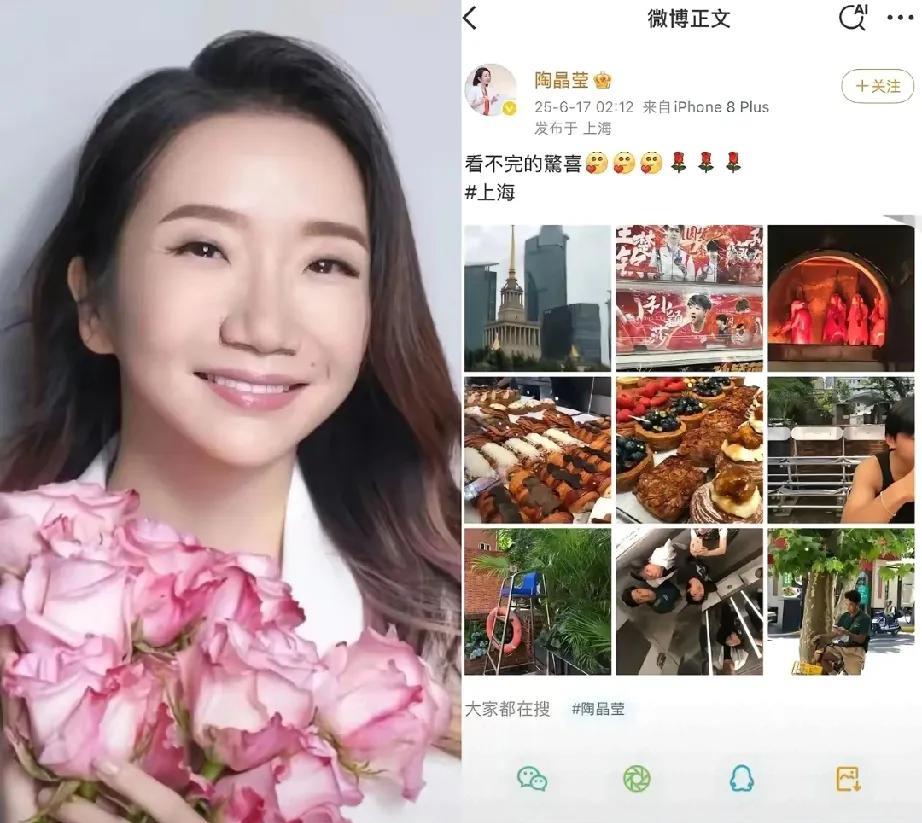 55岁的湾湾艺人陶晶莹，最近估计不好过。
不是因为接不到综艺邀约，也不是新歌录制