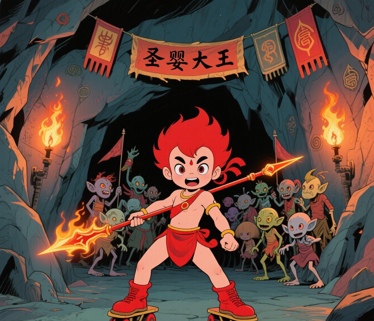 红孩儿被观音带走的那一刻，牛魔王握紧了拳头，铁扇公主的芭蕉扇掉在地上，他们知道，