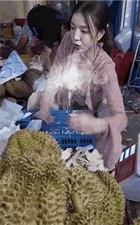 如何挑选榴莲！我有妙招！