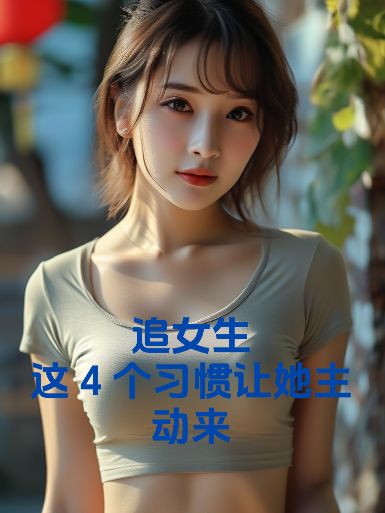 追女生，这4个习惯让她主动来