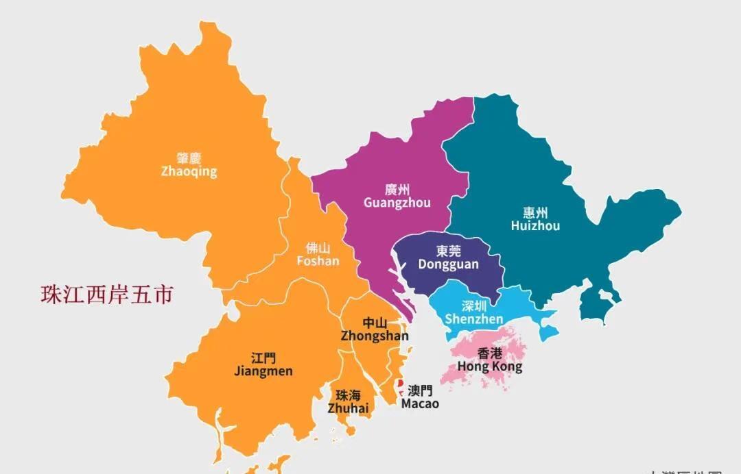 粤港澳大湾区11城