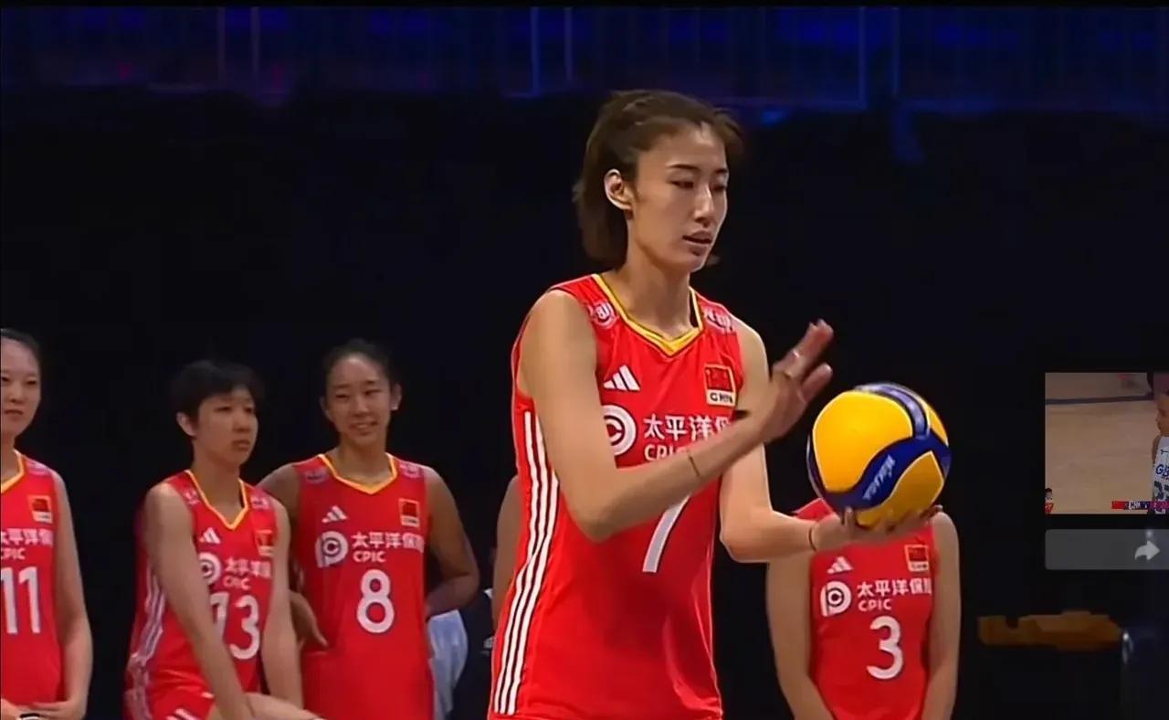 9月10女排世界联赛，第三站美国阿灵顿站，中国队和多米尼加队的比赛正在进行中。