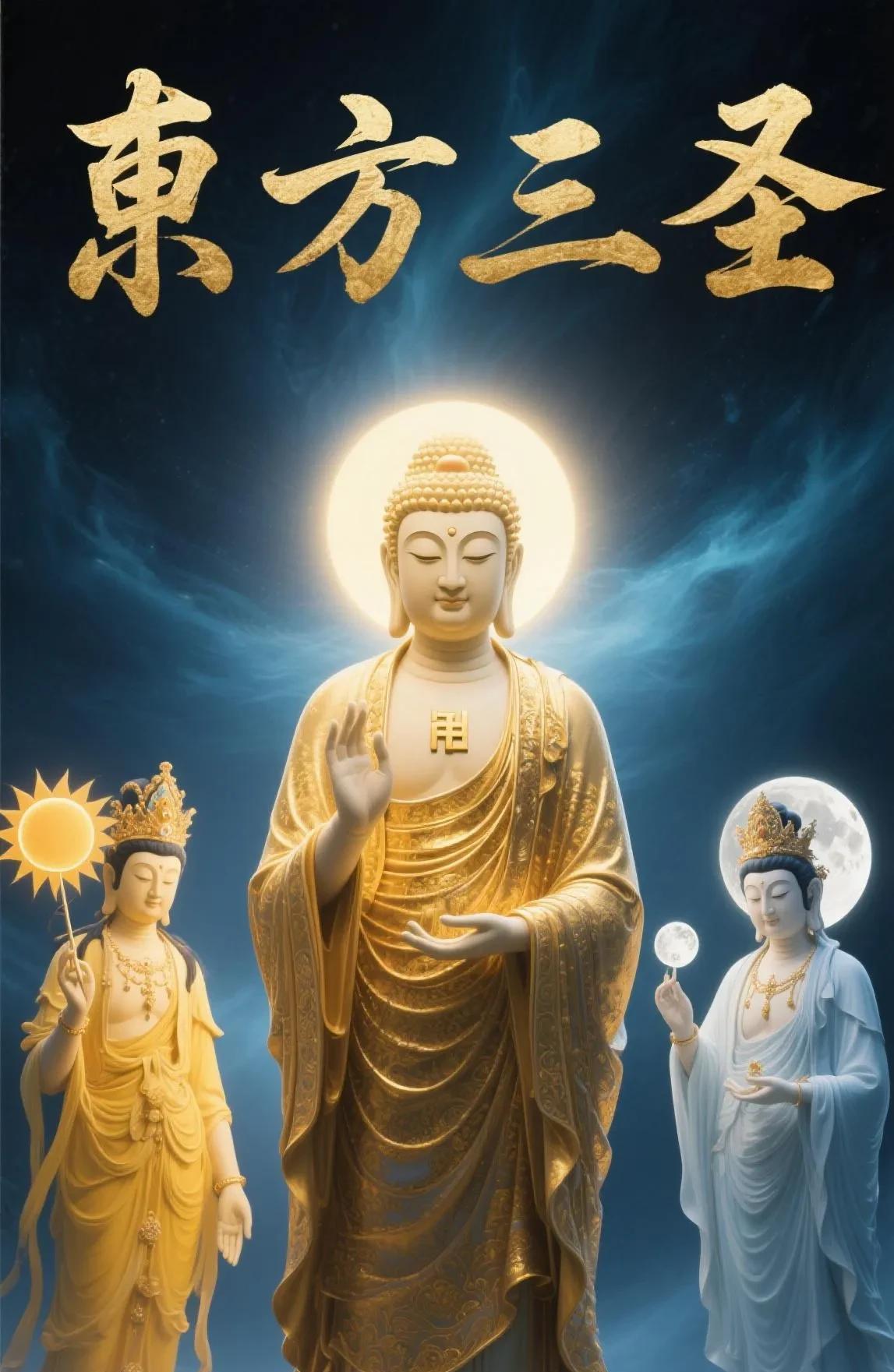 你前世攒了多少福分，与东方三圣结下这么有缘？
这可是千载难逢的吉兆，意味着你的大