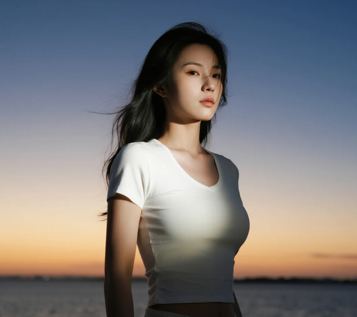 她是海边的黄昏诗人：用美丽编织梦想