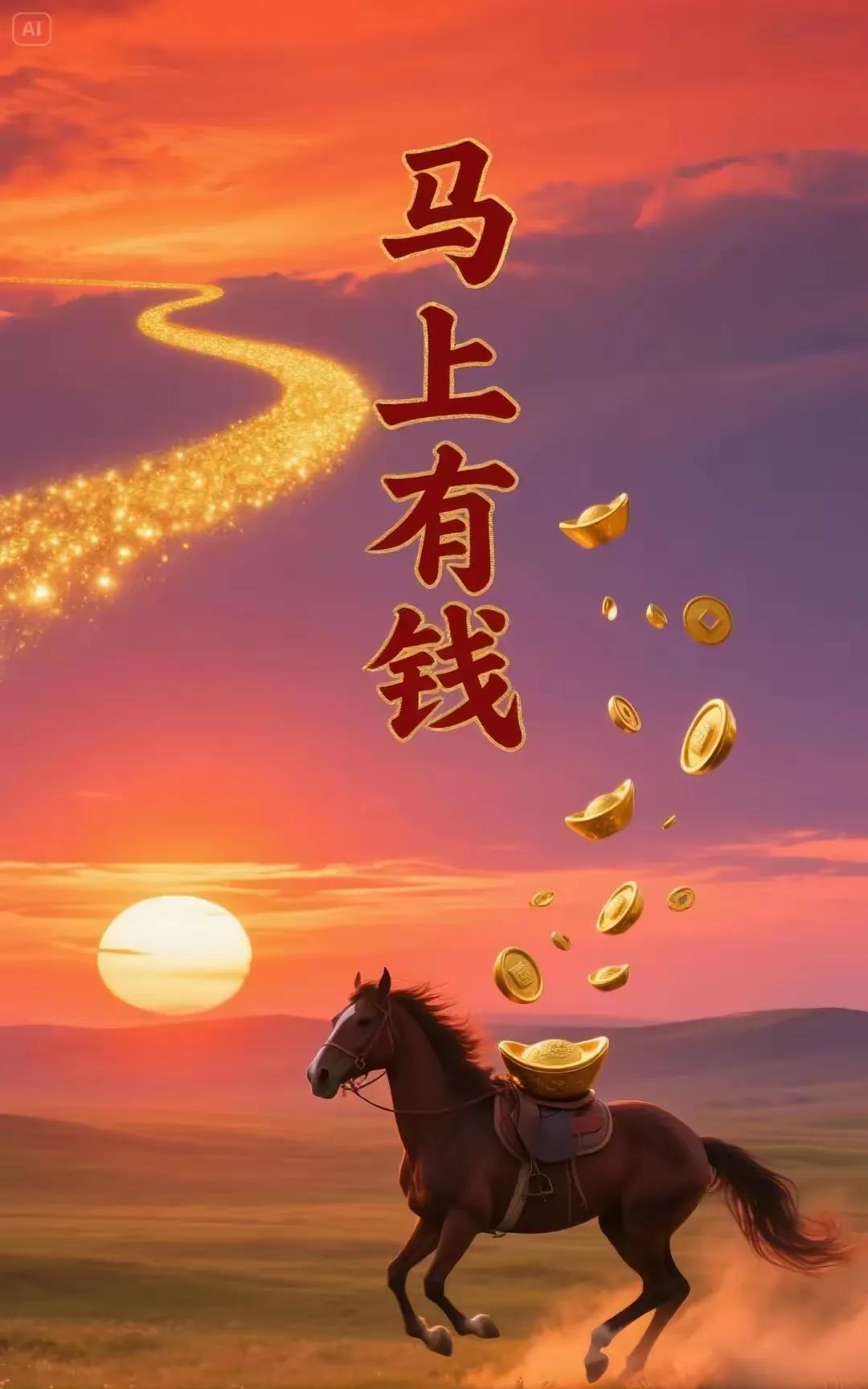 鸿运当头
马上有钱
