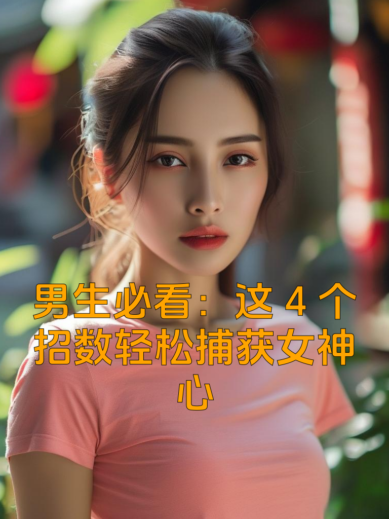 男生必看：这4个招数轻松捕获女神心
