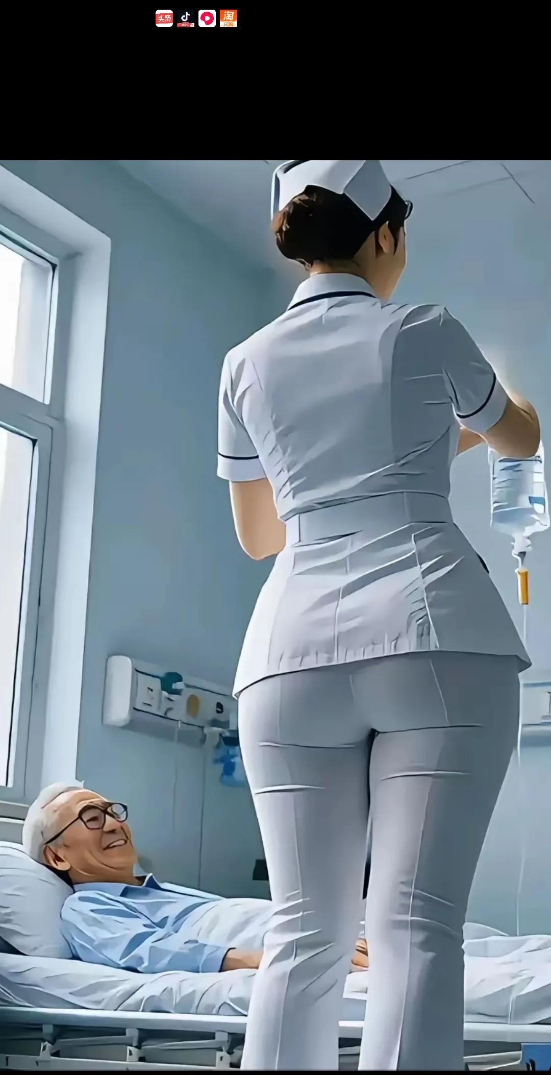 #头号创作者激励计划# 
《歪解成语之：流连忘返》/马进鹏
每天看着漂亮的护士小