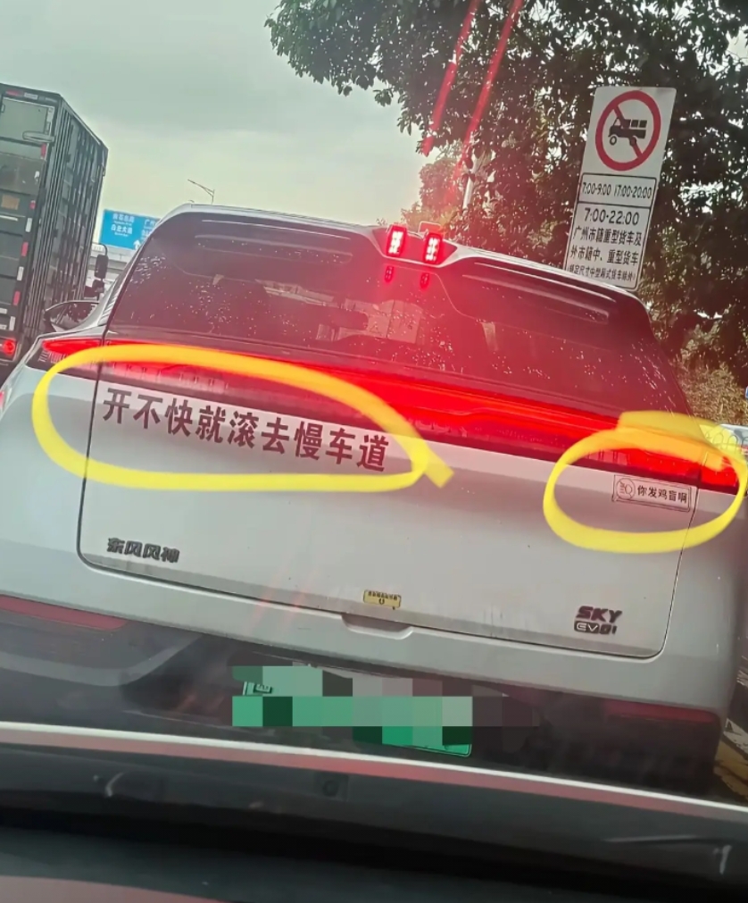 不得不说，这车主素质肯定不高！