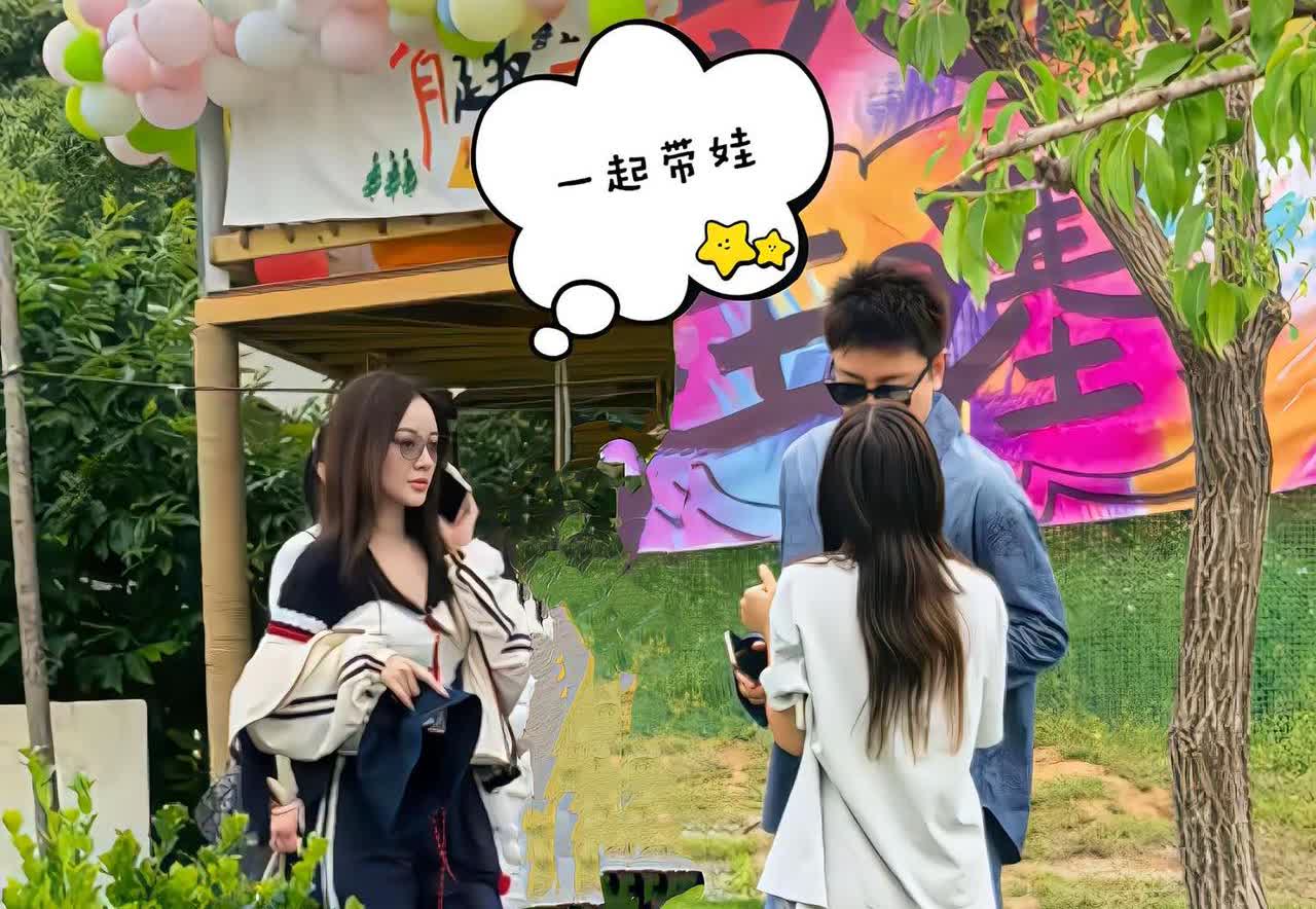 李小璐贾乃亮都很爱甜馨！两人离婚后破冰一起带娃，这画面大家看着也很欣慰，甜馨要快