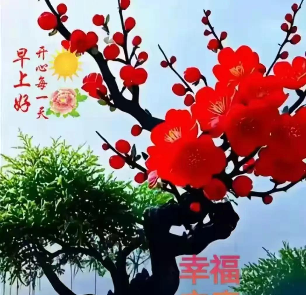 笑容   带来一天的好运
快乐   迎来灿烂的日出
时光不老    我们都好
 