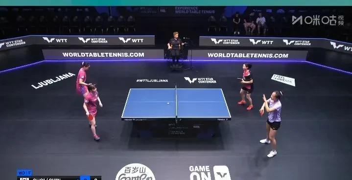 日本女双夺冠！
WTT卢布尔雅那球星挑战赛女双决赛刚刚结束。
日本组合张本美和/