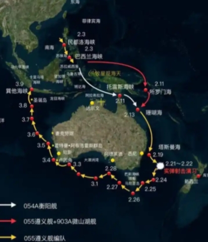 三年之前，澳大利亚媒体曾经威胁中国，若是敢派军舰穿过巴斯海峡后果自负，三年之后，