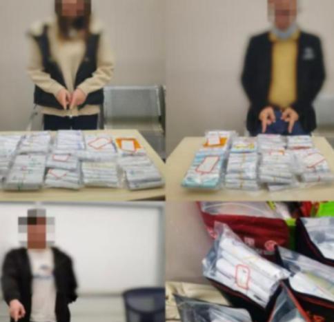 “内鬼露头了？”1月深圳福田口岸出入境大厅内，执勤民警巡逻时察觉3人神情紧张，行