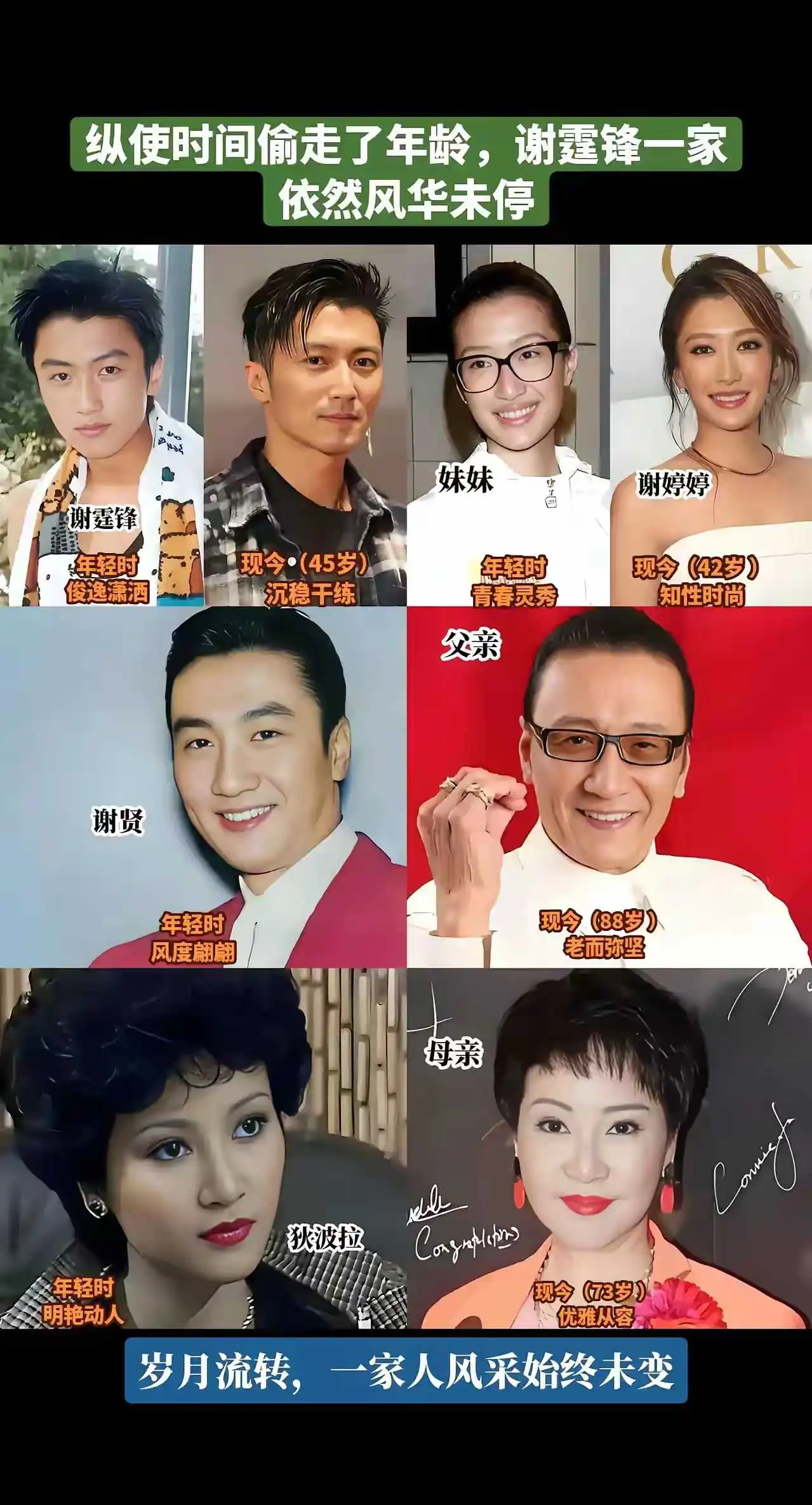 平心而论，祖孙三人谁的颜值更高一些？