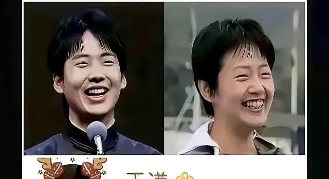 于谦发了个图片，徒弟和老婆的大头照。

从俩人的笑模笑样可以看出，这是神似！