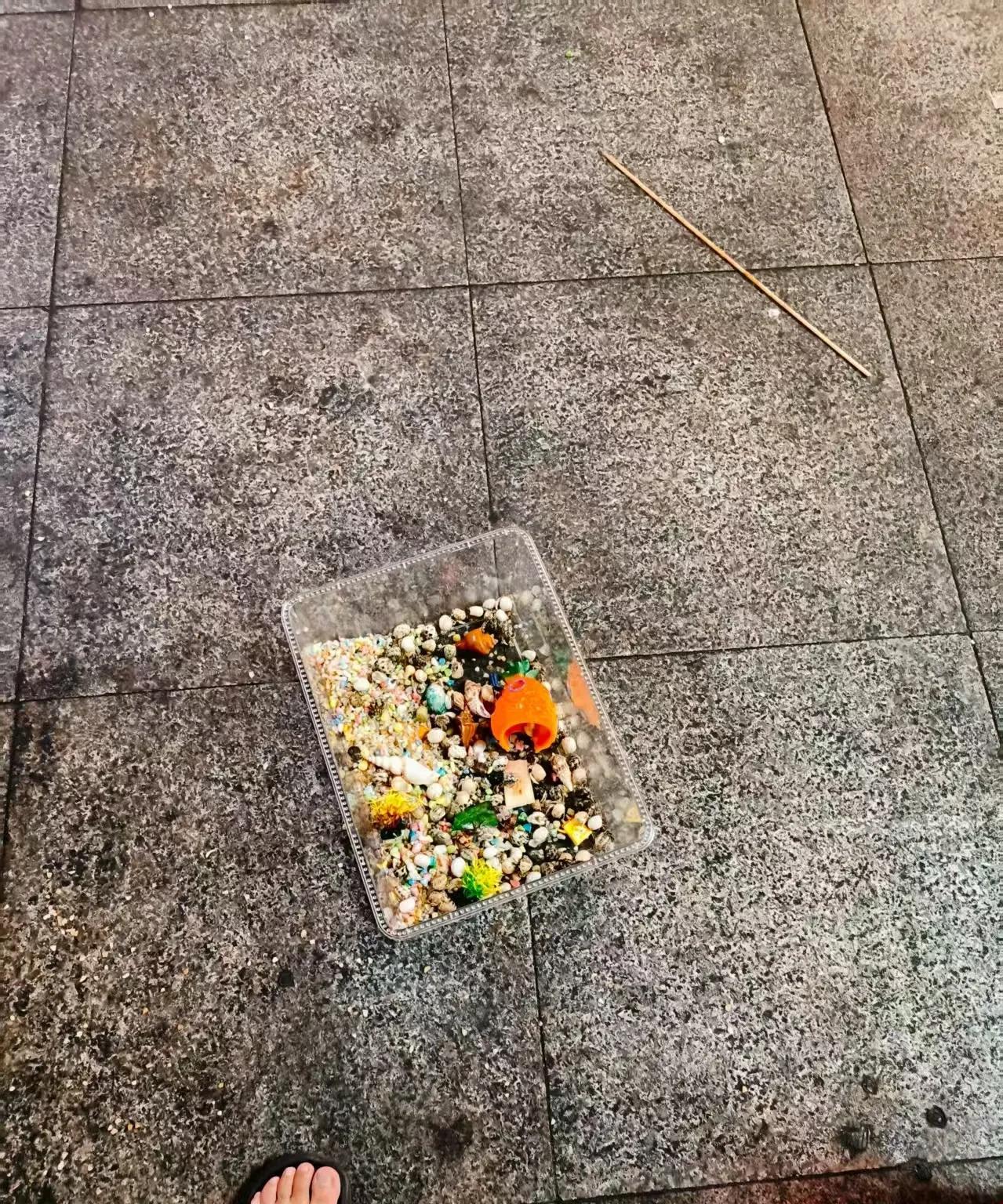 忽然觉得人心这东西很可笑。
今晚我早早就出去摆摊了，但城管赶来赶去的，那些摆摊的