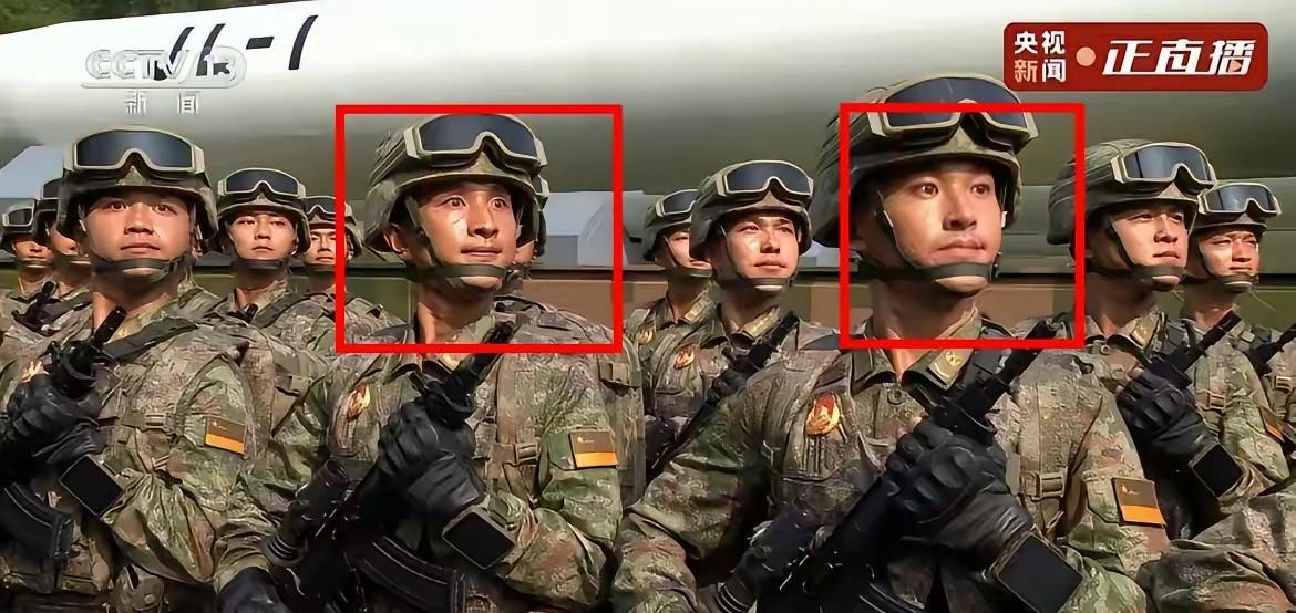 我既不羡慕吴星仔吴星亮长得帅
我也不羡慕他们都能参加阅兵仪式
最让大家都羡慕的，