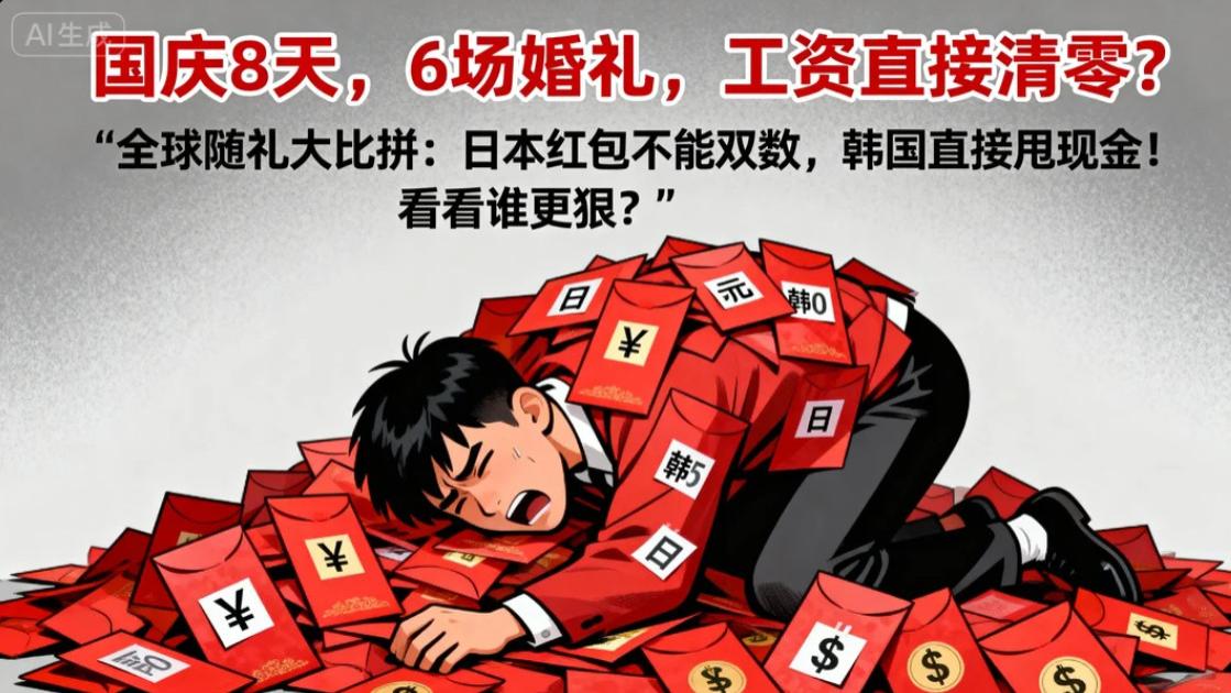 国庆“婚礼红包”成负担？看看其他国家随份子的“奇葩”规定！