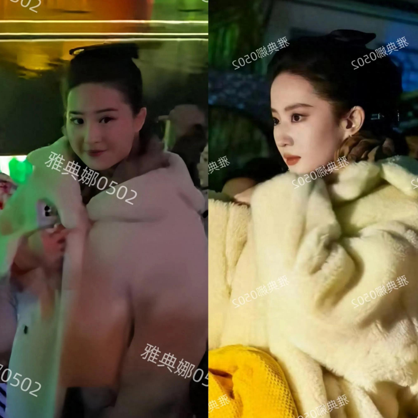 刘亦菲咋回事？侧脸巨美正脸却胖到认不出是角度问题还是真的老了