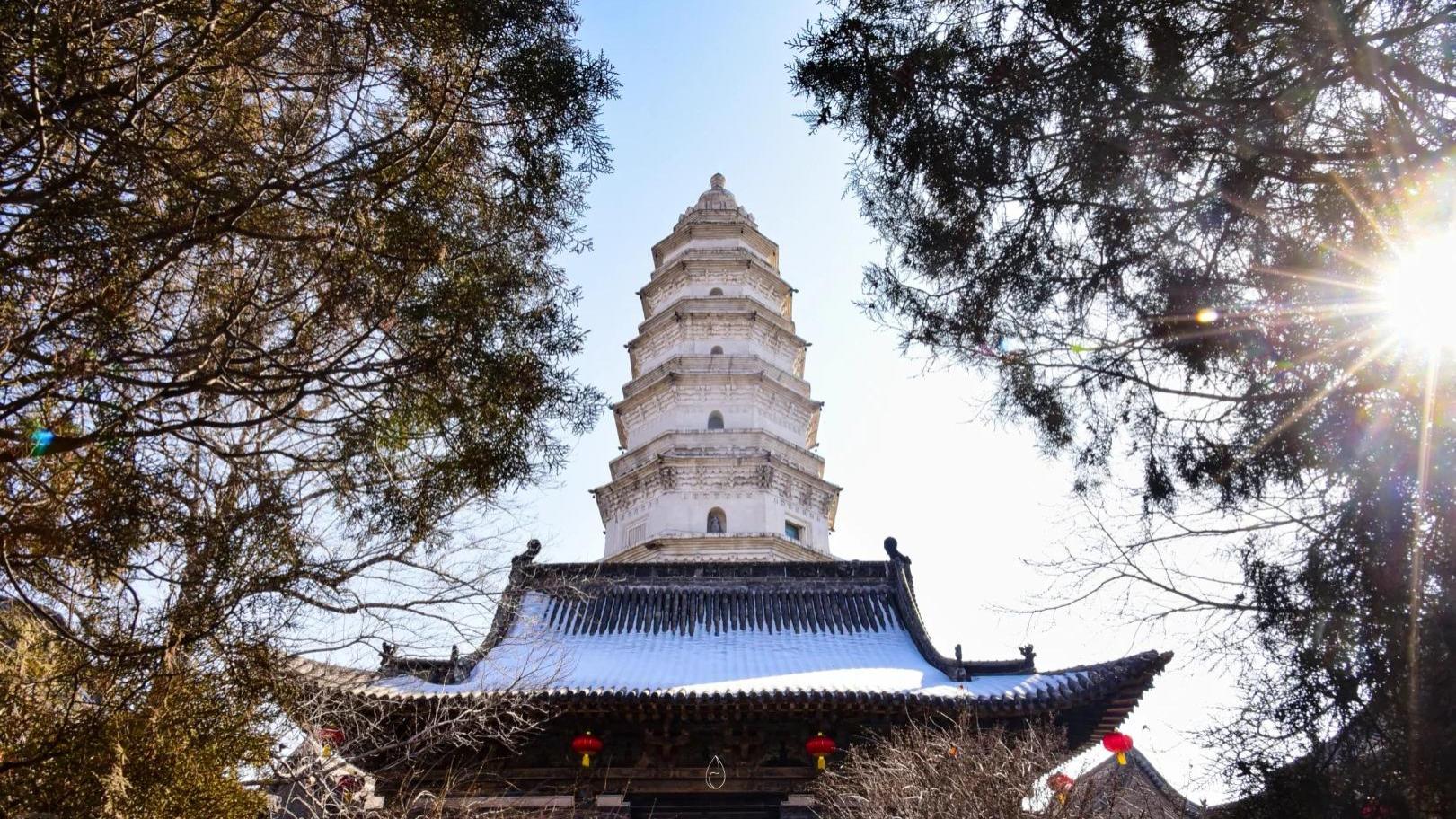 千年浮屠·宋韵流光｜山西太谷无边寺白塔旅游攻略：在九级浮屠解码古建密码与禅意美学