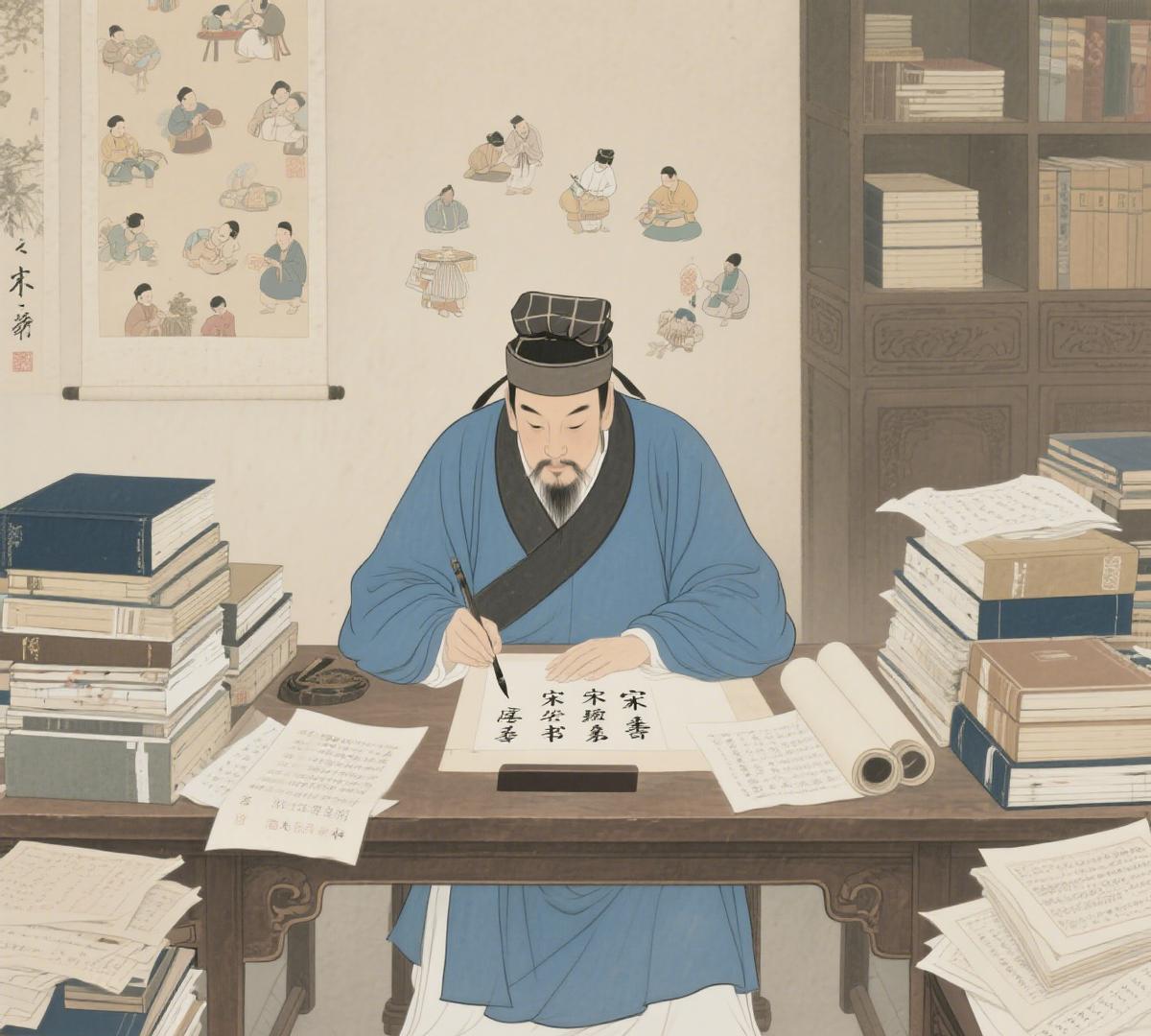 南朝梁最 “护家” 文人：写《宋书》硬塞家族小事，连姑姑织毛衣都记上，皇帝看了直