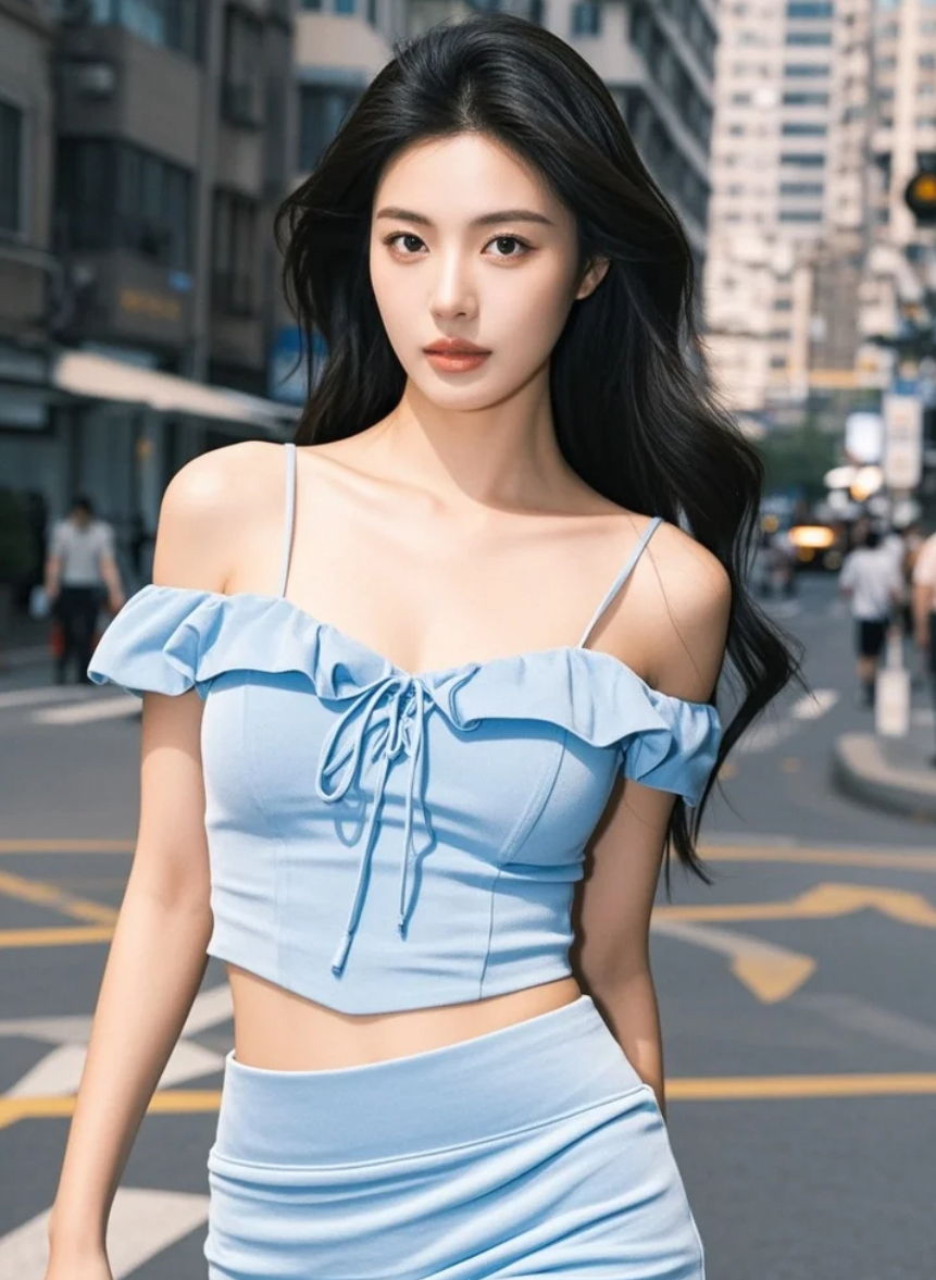 绝了！这美女的魅力直接拉满啦