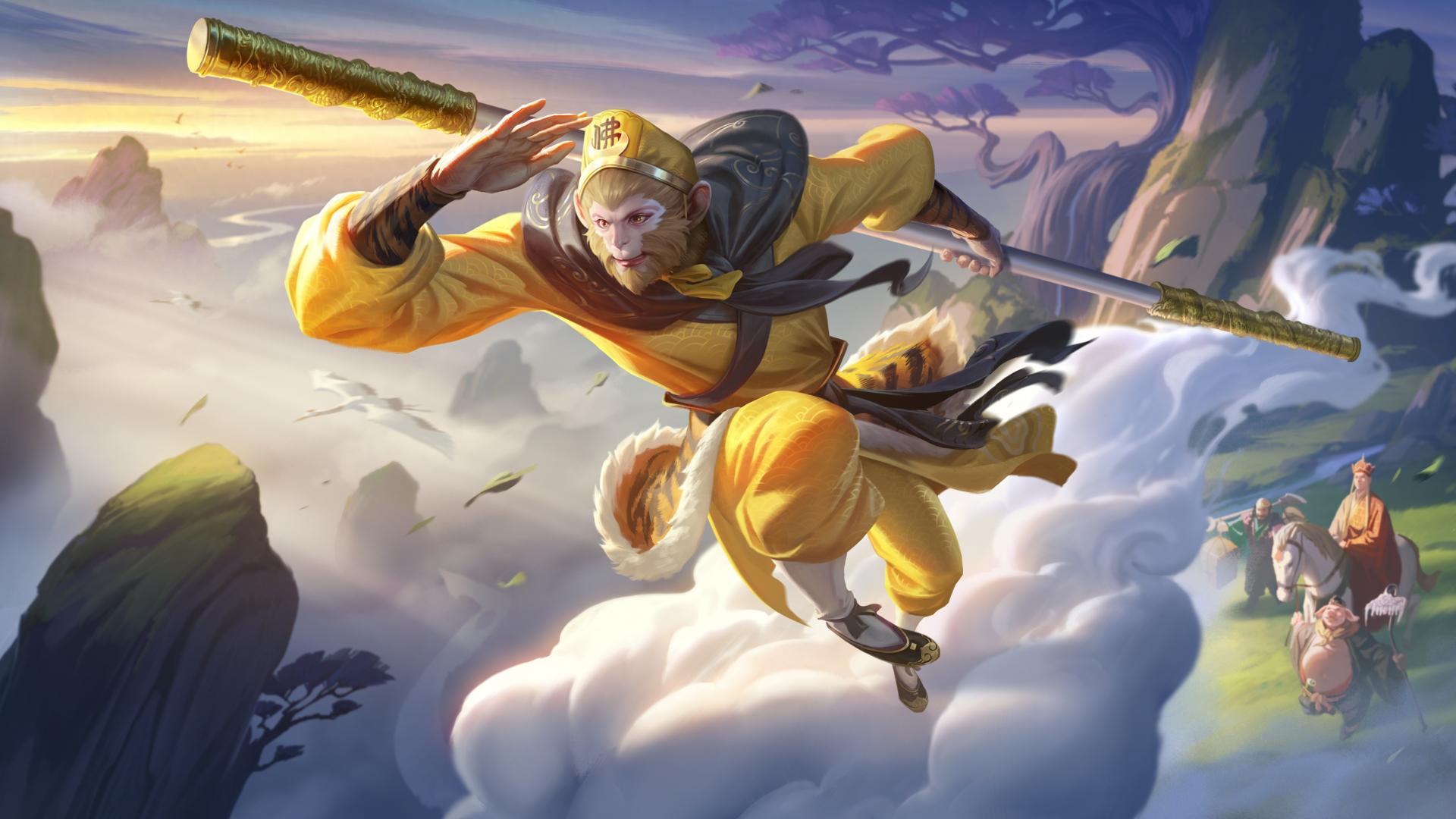 孙悟空迎来史诗级加强，新增“筋斗云、身外化身”效果，哪吒削弱，碎片商店更新