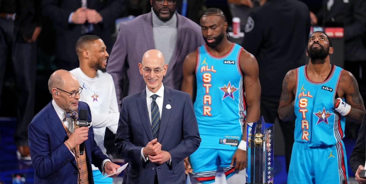 据ESPN报道，NBA与球员工会已向竞赛委员会提出2026年全明星赛的新赛制：采