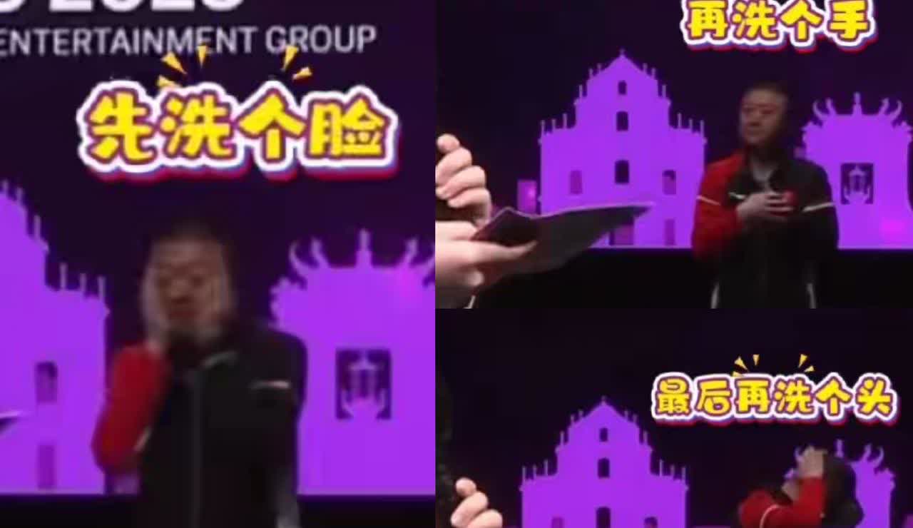 太搞笑了！
王曼昱4比0战胜朱雨玲的赛后采访，
有一个人特别的出镜，不是别人