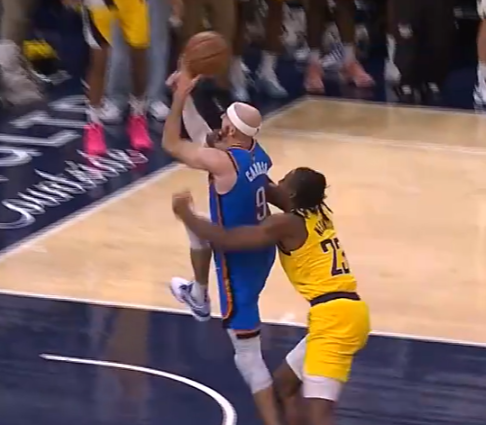 NBA总决赛G3！步行者116：107雷霆，哈利伯顿终于扛起了球队！

北京时间