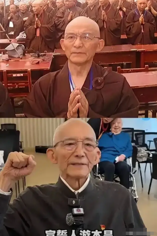 最近济公的曝光度有点高。
九十多岁的老人了，本该颐养天年，可他没闲着，又是握拳，