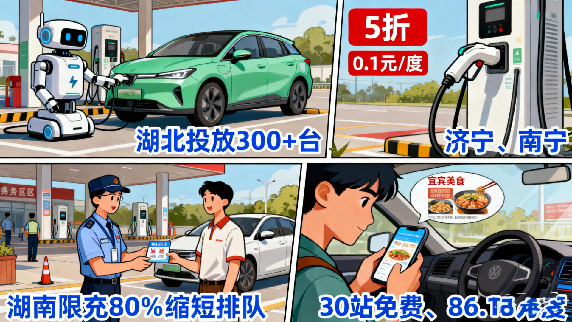 国庆假期充电量创新高，各地出招应对“充电大考”