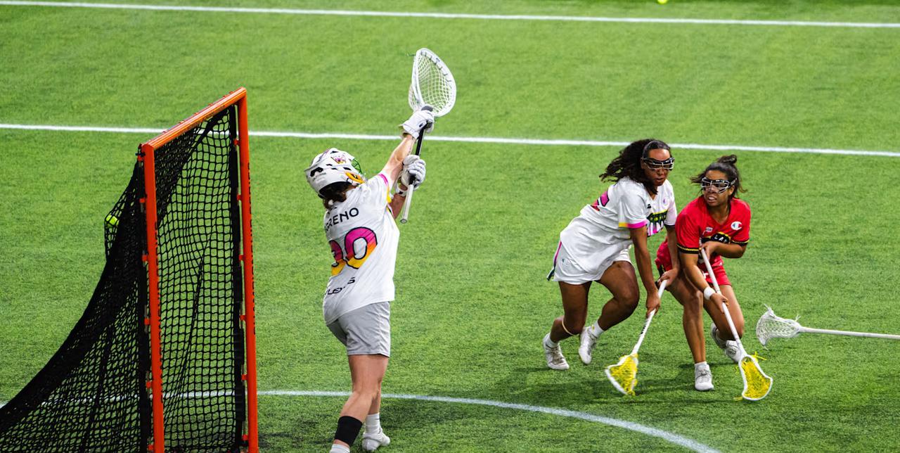 #棍网球#
六人制棍网球（Lacrosse Sixes）是将在2028年洛杉矶奥