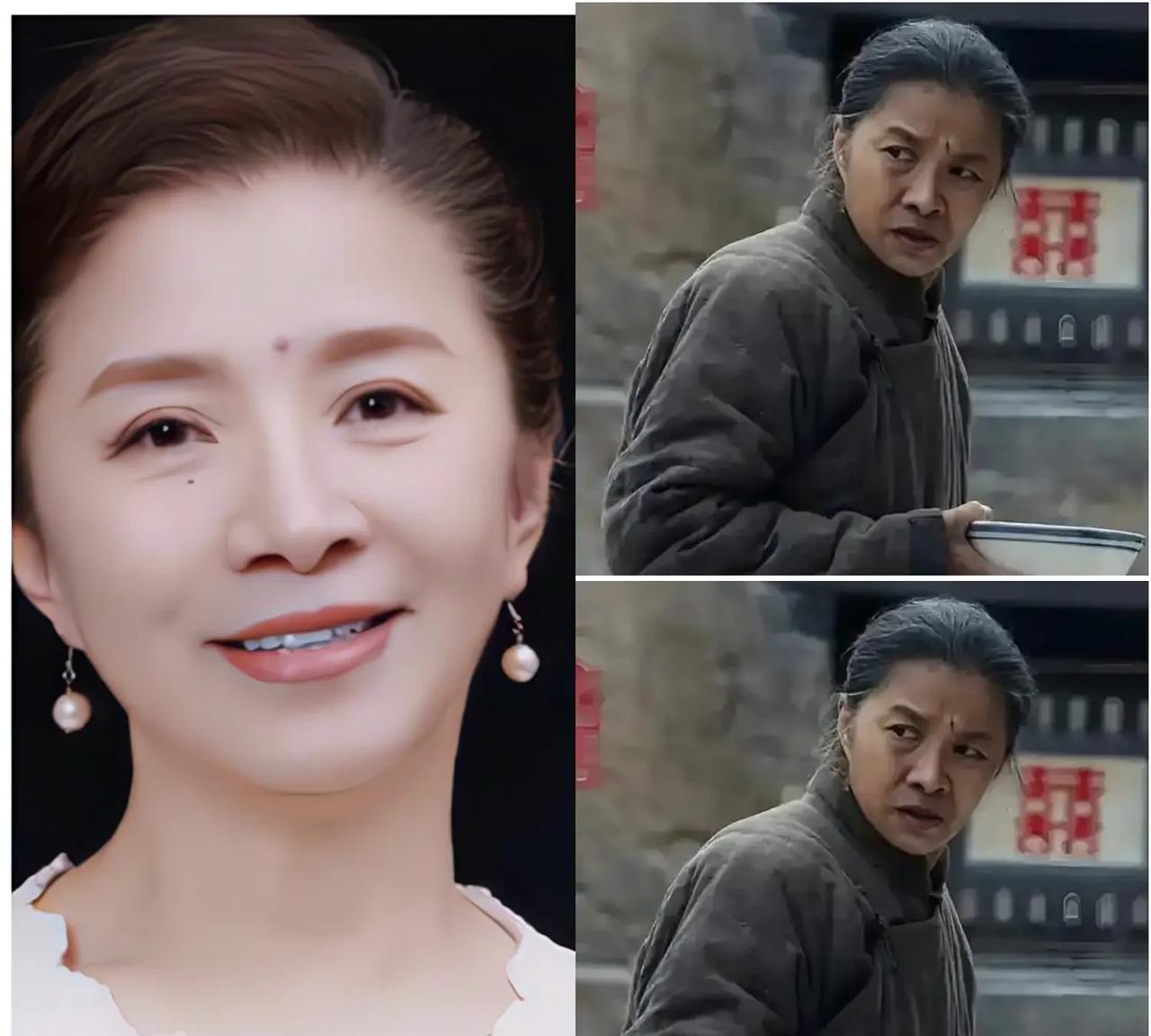 《生万物》演员对比照！
迟蓬老师饰演的大脚娘，真的绝了！迟蓬老师不愧是“农村戏专