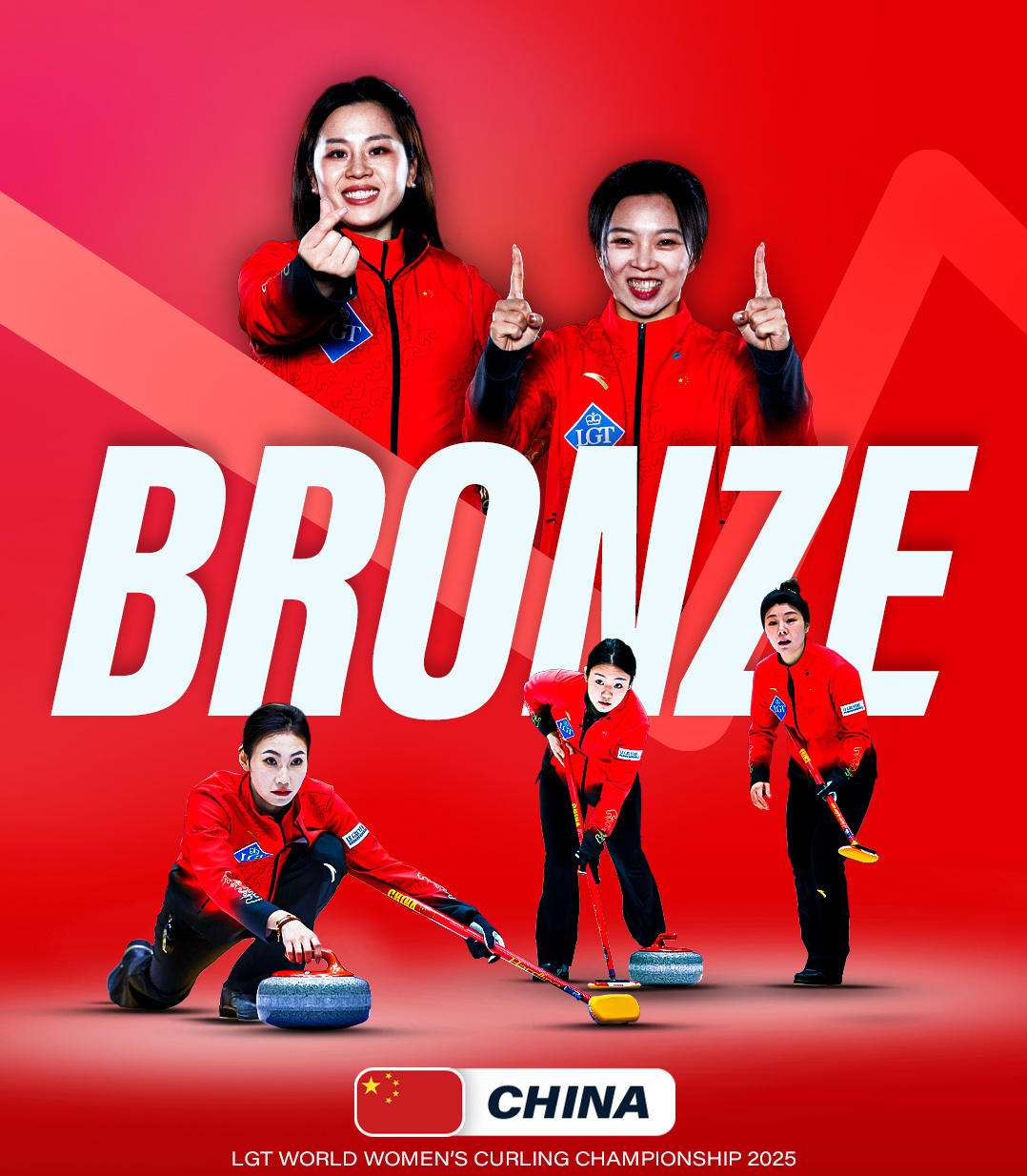 中国女子冰壶击败韩国队，拿到世锦赛第三名，可以去米兰冬奥会了。在这场铜牌战当中，