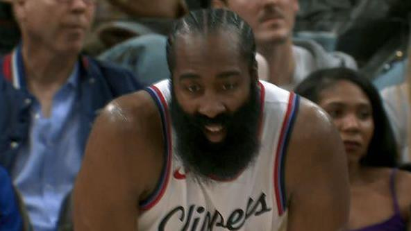 哈登一瘸一拐控诉！遭多尔特狠撞连锁反应爆发！改变NBA争冠格局